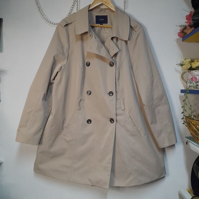 Trench clasic bej Kiabi - Măsură mare (50-52) springoutfit
