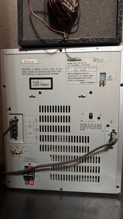 Музыкальный центр Panasonic SA-AK18