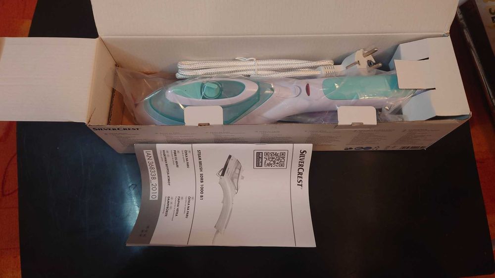 Calcator / perie cu aburi Silvercrest