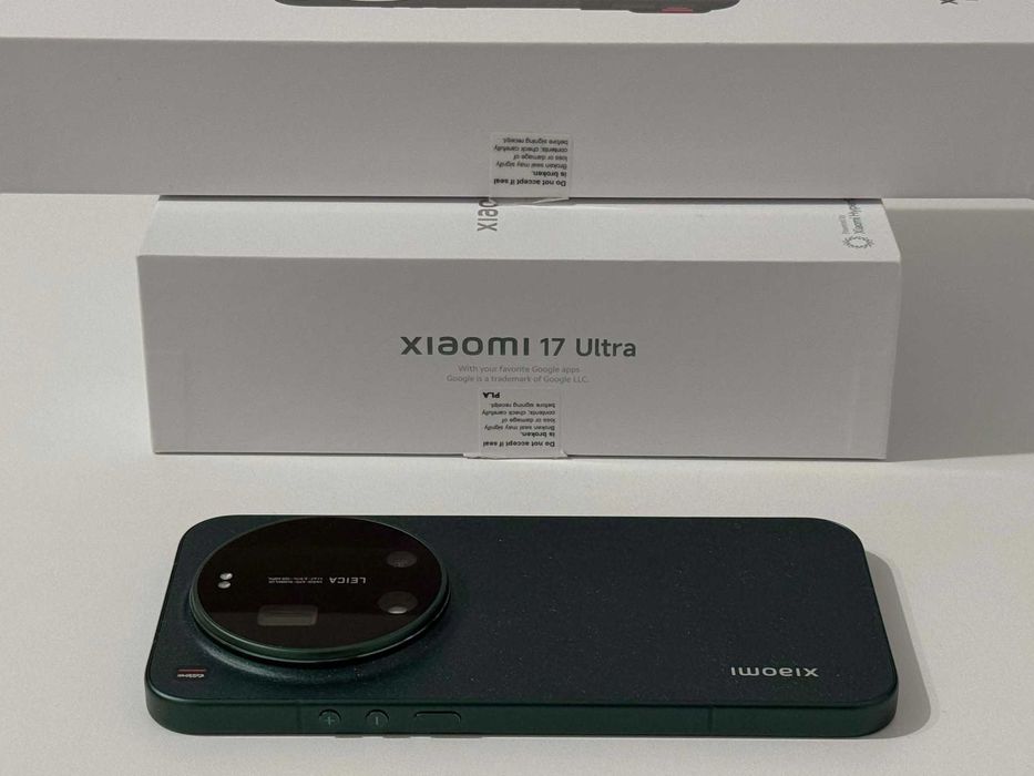 Бартер! 3г. Гаранция! Xiaomi 17 Ultra Starlit Green (Зелен) + Photography Kit Pro