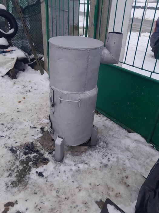 Soba solida lemne cărbuni deseuri