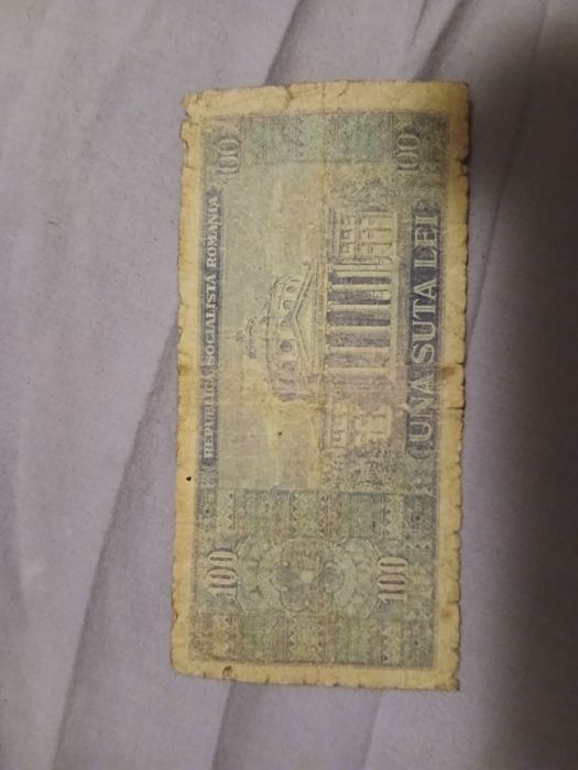 Vand urgent bancnota 100 lei an 1966