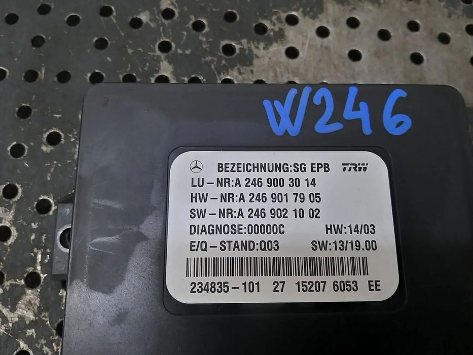 Modul calculator frana de mana mercedes a class w176 a2469003014 a2469017905 a2469021002 234835101