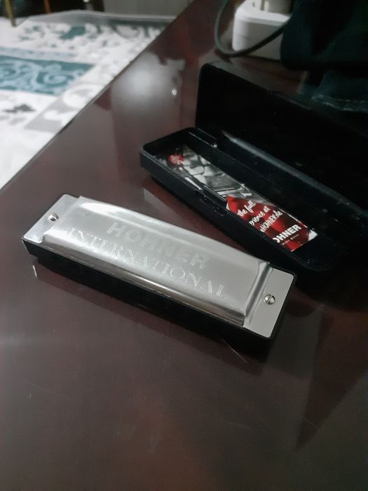 Губная гормошка ( HOHNER Silver Star )