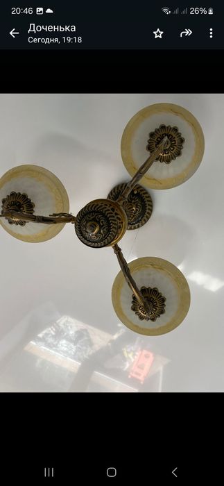 Продам люстры б/у в хорошем состоянии