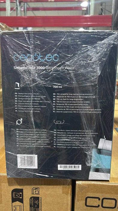 Отпариватель ручной Cecotec SmoothForce 3000 UltraSteam белый