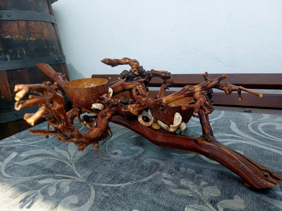 Свещник от дърво