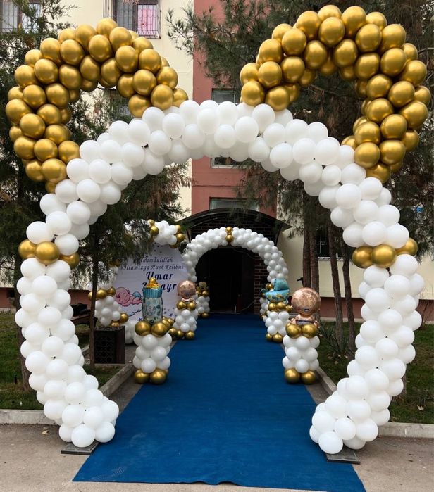 500.000 Sharli oformileniya afarmileniya / оформление шарами