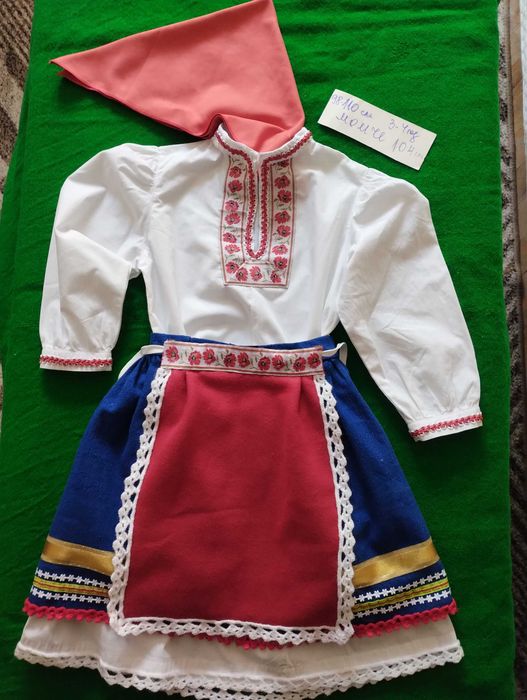 Стилизирана народна носия ,момиче,110 см