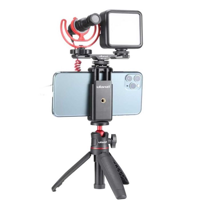 Ulanzi ST-07 универсален държач за телефон с Cold Shoe шина