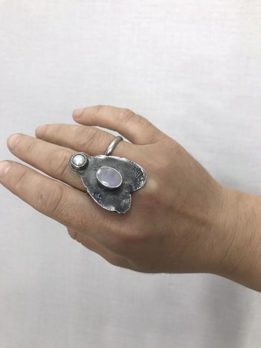 Серебрянный набор ручной работы