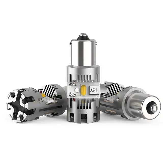 DRL Лед Крушки Дневни Светлини Super Canbus P21W