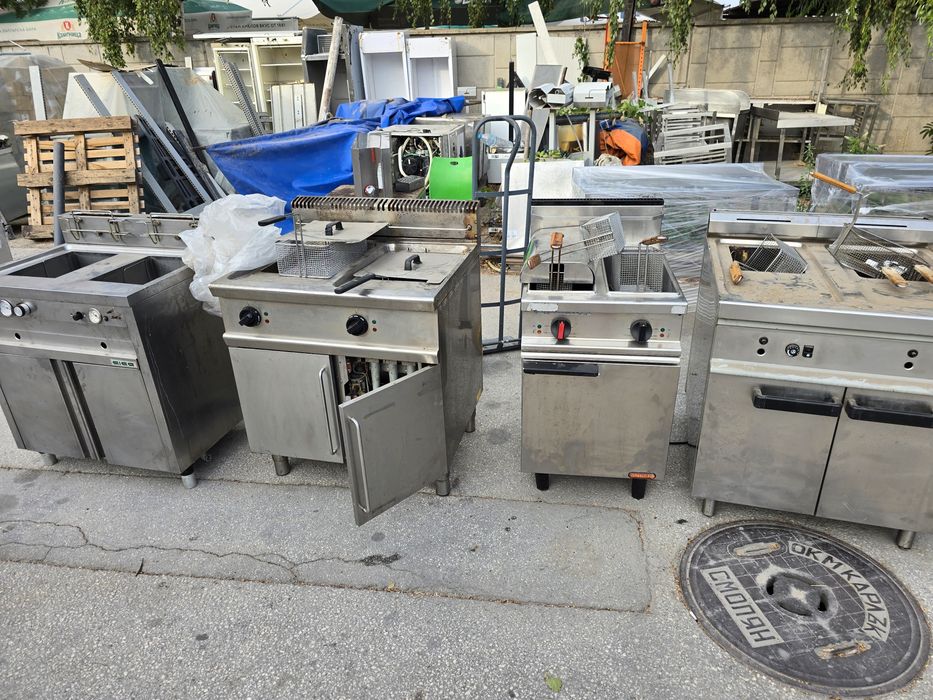 Фриктюрници двойни 2400лв газ