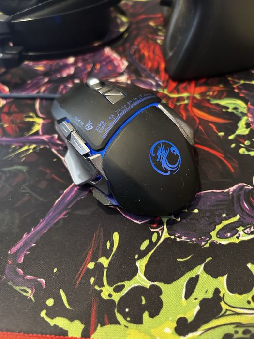 Set pentru calculator: mouse de gaming,casti de gaming, mousepad, boxe