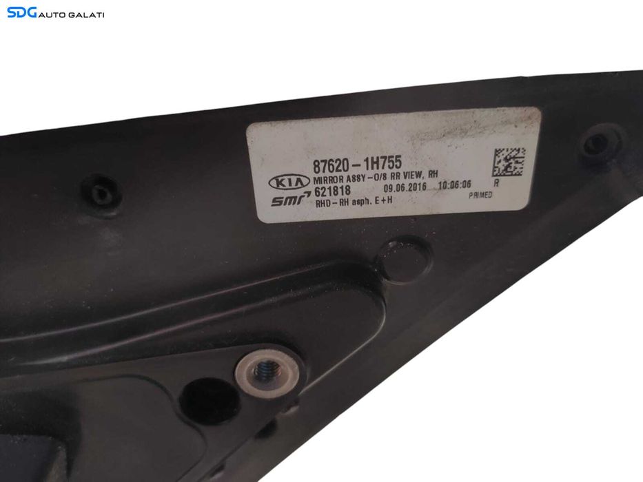 Oglinda Electrica Dreapta Kia Ceed 2009 - 2012 Culoare Gri Cod 876201H755 [LR0629]