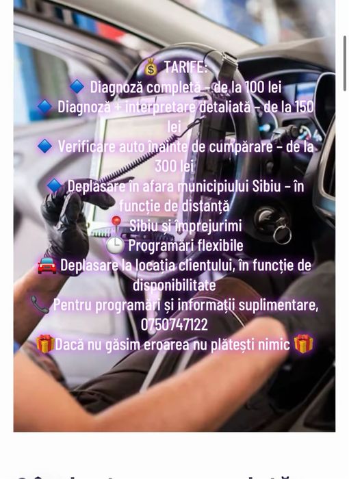 Diagnoză Auto ProfesionalaȘtergere Erori | Codări | DPF