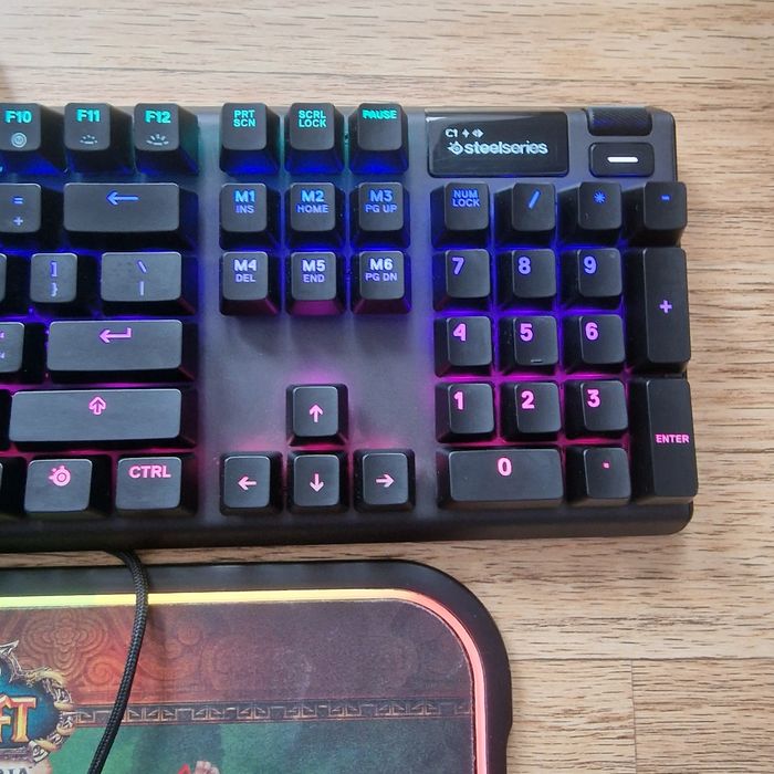 Kit tastatura mouse si mourepad gaming SteelSeries