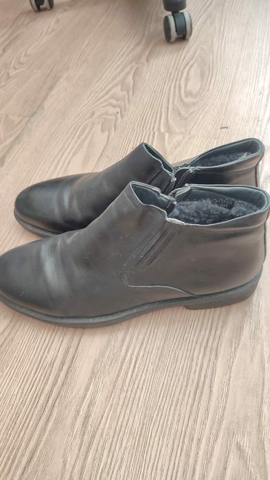 Caпоги мужские черные