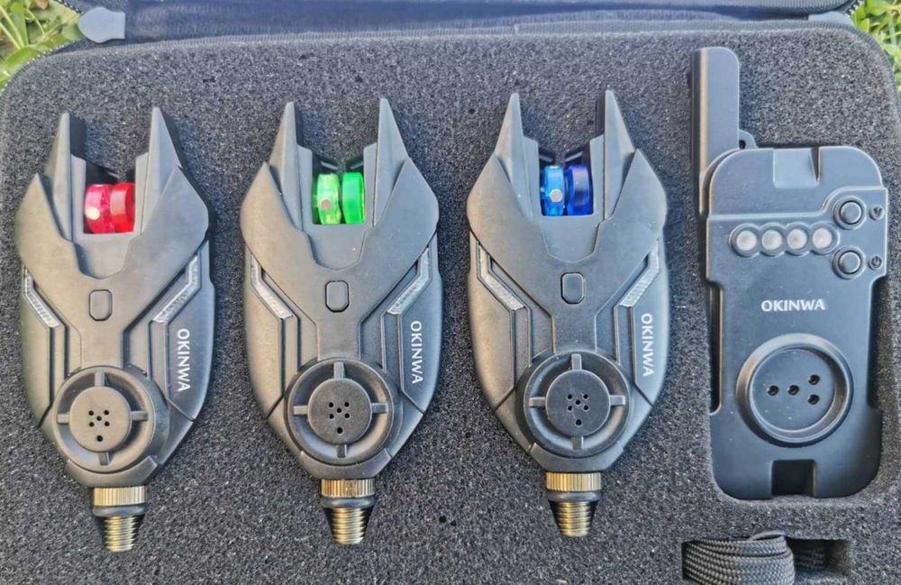 Сигнализатори със станция за дънен риболов Okinwa F5-W 3+1 и 4+1
