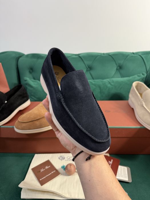 Mocasini Loro Piana piele naturala 100% Full Box colectie noua