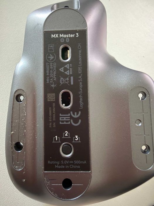 Mouse Logitech Master Mx 3 Defect