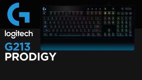 Tastatura Gaming LOGITECH Prodigy G213 RGB cu fir USB Garantie Noua Sigilata