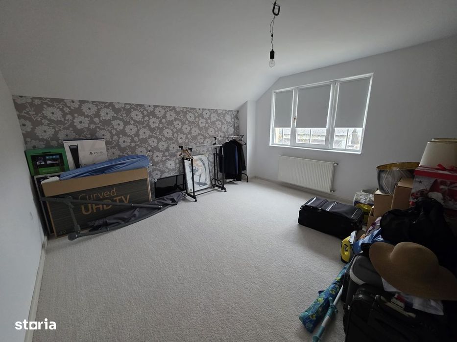 Casa noua Cerghid, teren 420 mp , gard facut, utilata si mobilata