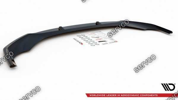 Prelungire splitter bara fata Audi A7 C8 S7 facelift pachet S Line 2017- v2  Maxton Design