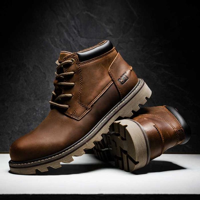 Мужские ботинки из натуральной кожи Caterpillar [39-44]