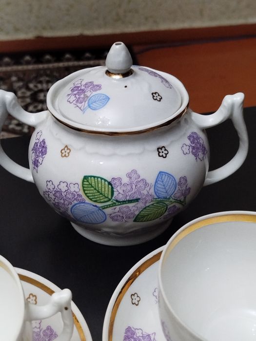 Чайный сервиз советский Вербилки