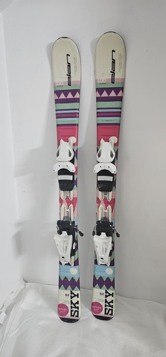 Schi Elan100 cm  și clapari Atomic copii 6-7 ani