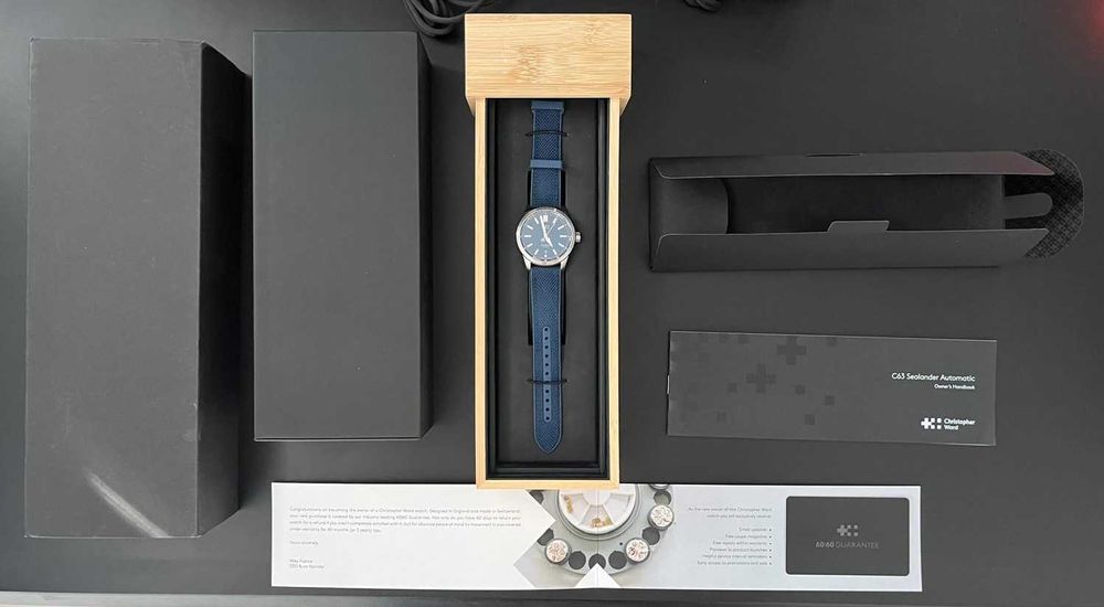 Ceas Automatic Christopher Ward C63 Sealander - Full Box - Garantie