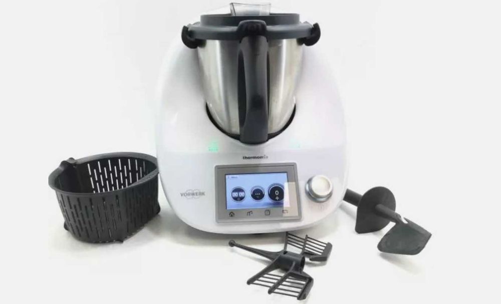 Thermomix TM5 complet – 2 cuve + toate accesoriile + cărți rețete