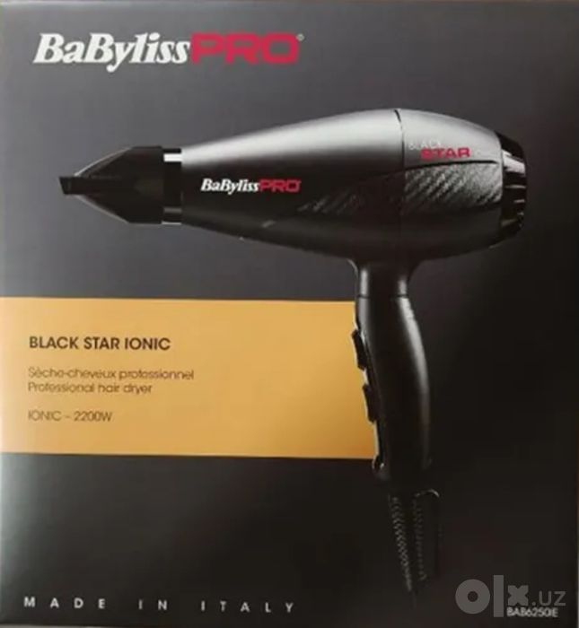 Фен Babyliss pro black star BAB6250ie