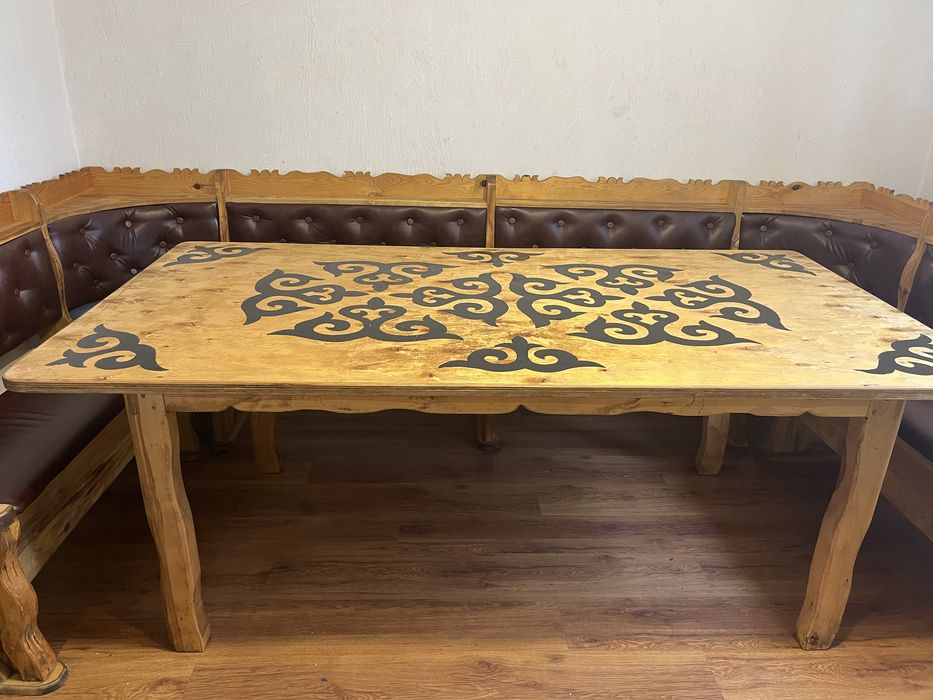 Продам стол с лавкой