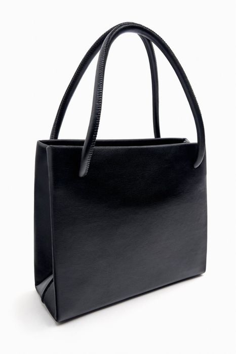 мини сумка шоппер zara