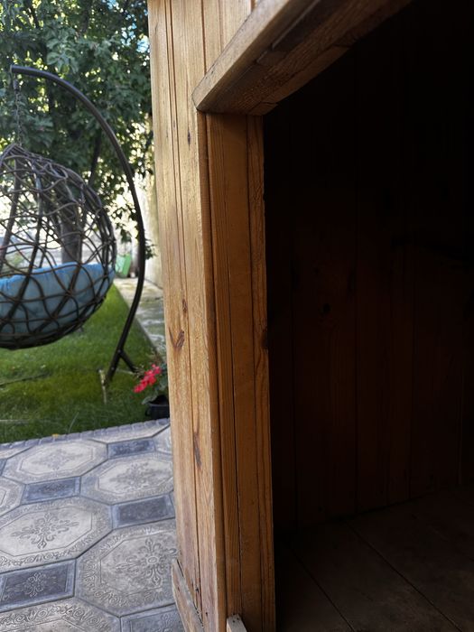 Будка для крупной собаки, утепленная