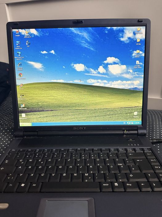 Ретро лаптоп sony vaio pcg 9L1M