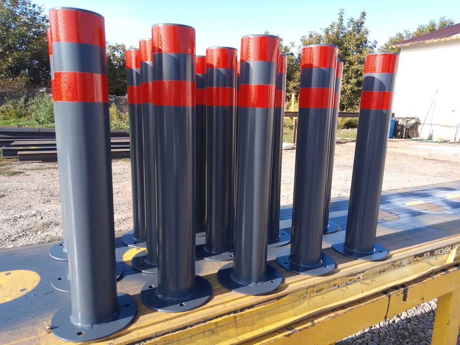 Stalpisori (stalpi metalici) pentru protectie pietonala,parcare,hale