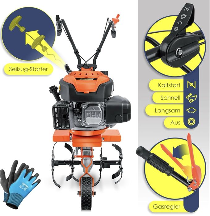 MASKO® Бензинова градинска фреза