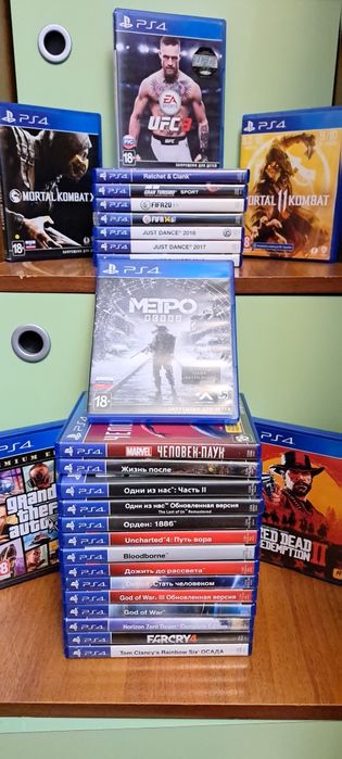 Диски Сони  Пс 4 И Пс 3