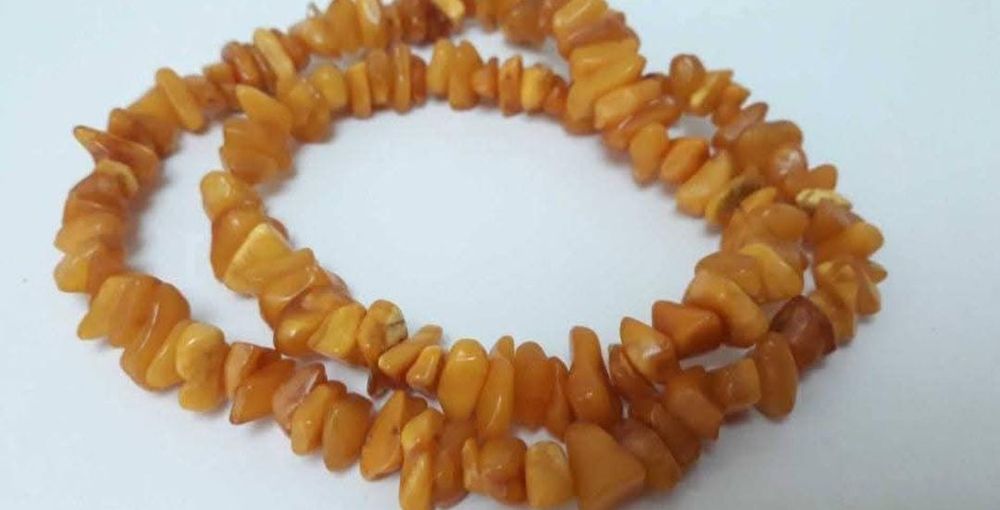 Colier din chihlimbar natural baltic, Butterscoth