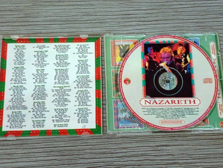 CD-диск группа NAZARETH