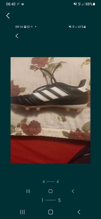 Ghete fotbal Adidas