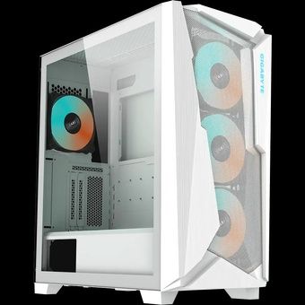 Белый корпус для настольного ПК Gigabyte C301 Glass White