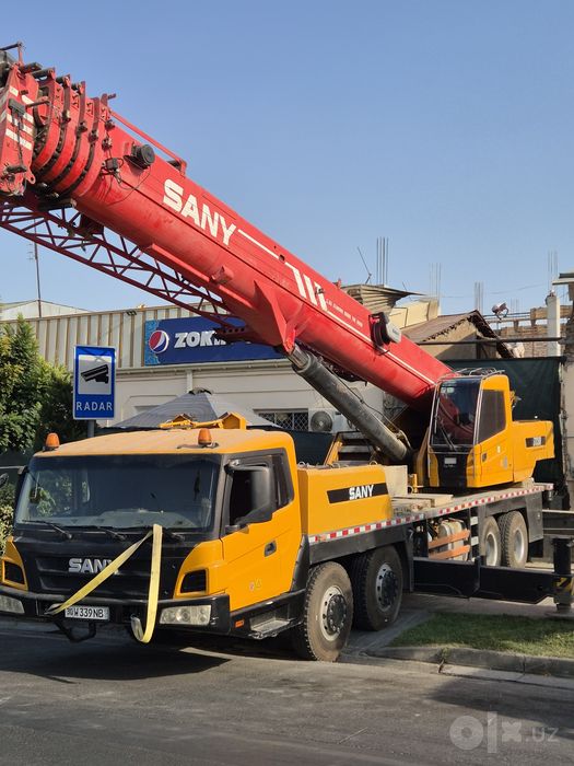 Avtokran xizmati Услуги автокрана