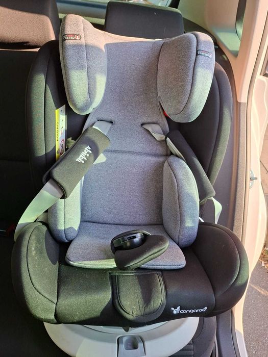 CANGAROO Стол за кола 0-36 кг. ADMIRAL ISOFIX 360° с телескопичен крак