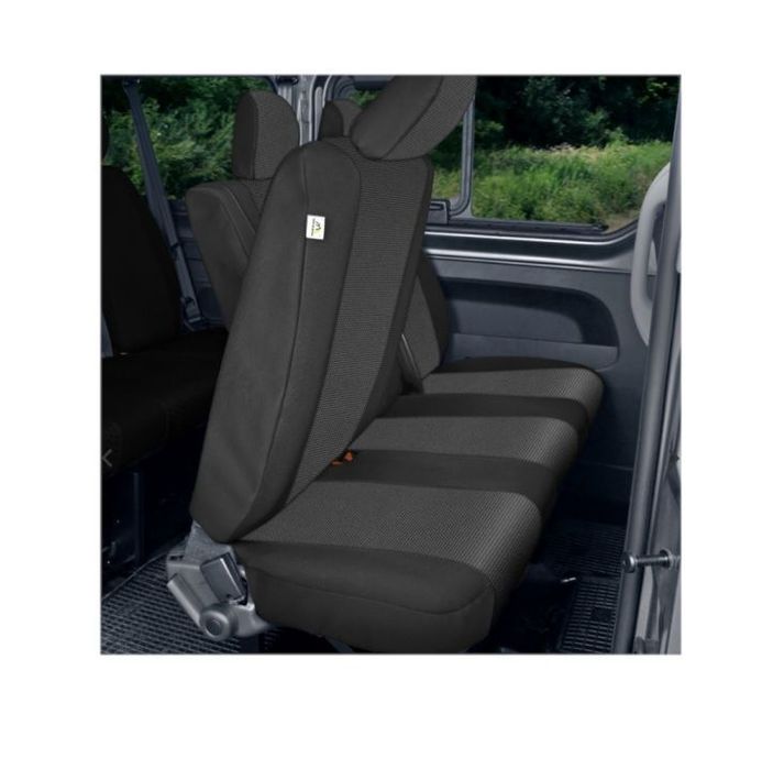 Set huse scaune auto Kegel Tailor Made pentru Renault Trafic 3, 2014-; Opel Vivaro B, 2014 - 2019, Fiat Talento 2016-, Nissan NV 300 2016-, DV3 split, bancheta 3 locuri, spatar fractionat rabatabil