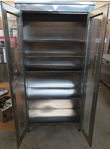 Шкаф от неръждаема стомана 90х46х181