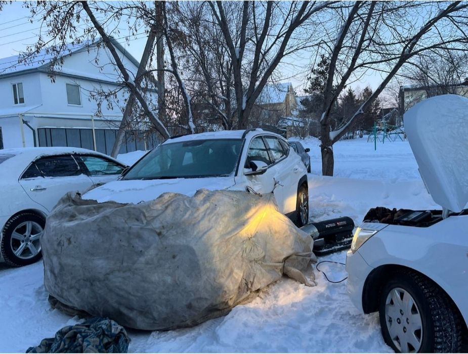 Отогрев авто и спец техники 24/7